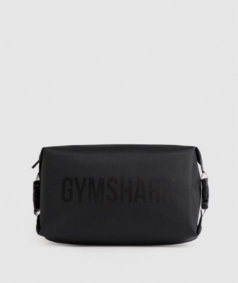 Kosmetyczka Gymshark X-Series Czarne | PL 563UHK